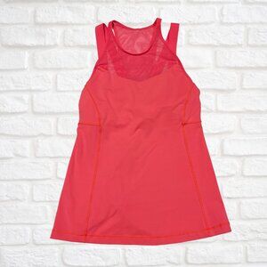 Lululemon Running In The City Tank - Grapefruit, Size 6